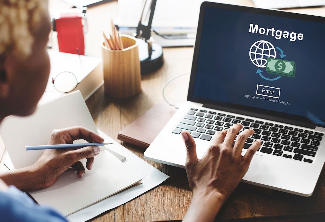 Mortgage Payment Debt Finance Webiste Online Concept